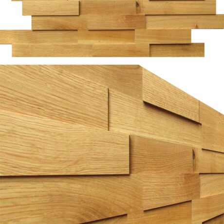 Wood Panels for Walls - Wall Decor 3D Mosaic Real Wood Panels