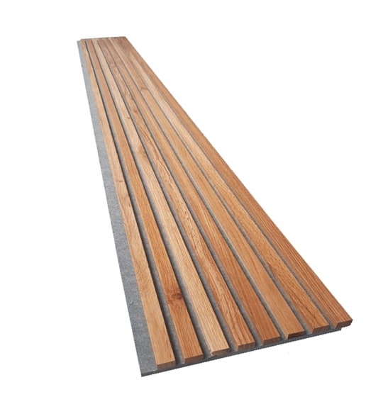 Acoustic Wood Slat Wall Panels - Walnut SL-W01