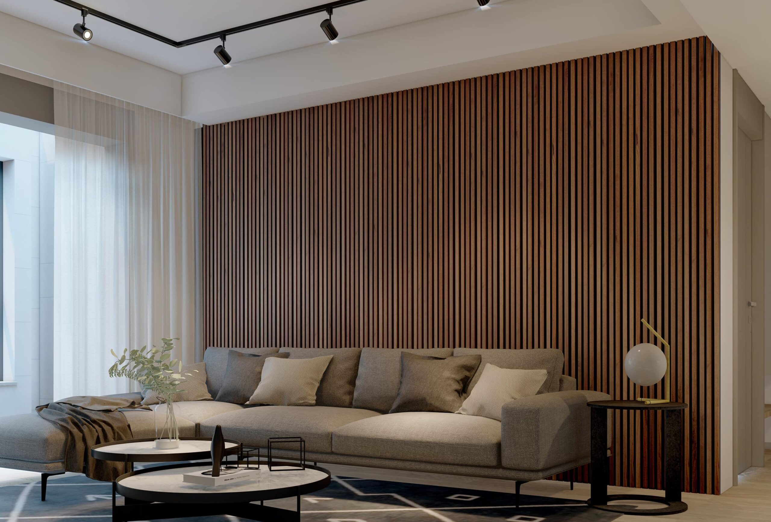 Luxury American Walnut Acoustic Slat Wood Wall Panels | Original Slatpanel®